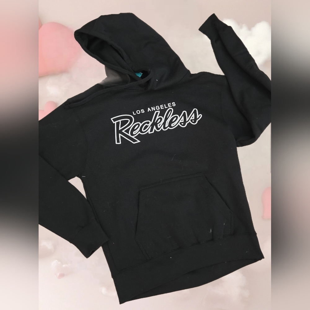New YR Los Angeles Reckless fleece Hoodie Men size M